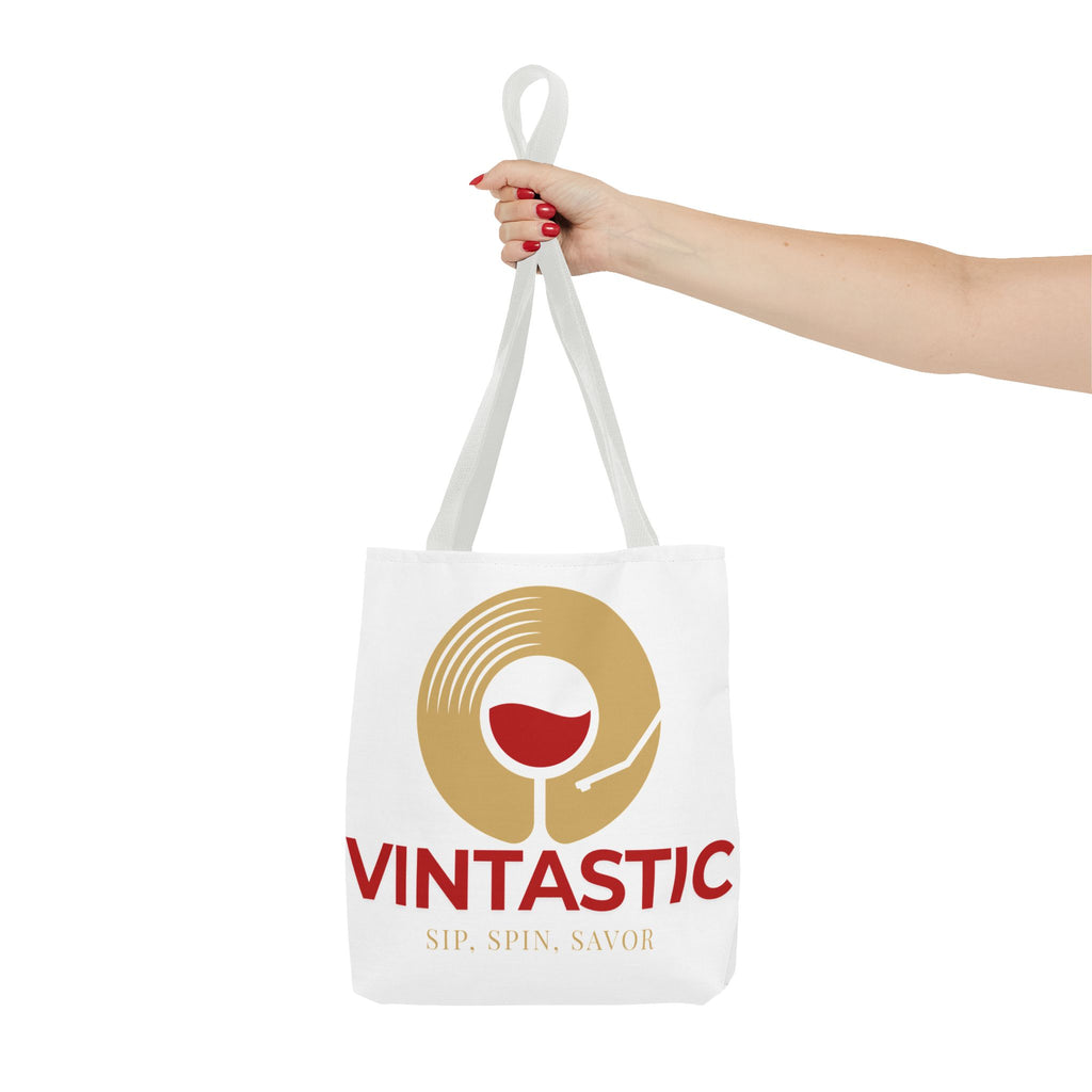 Vintastic Wine Tote Bag - Sip, Spin, Savor
